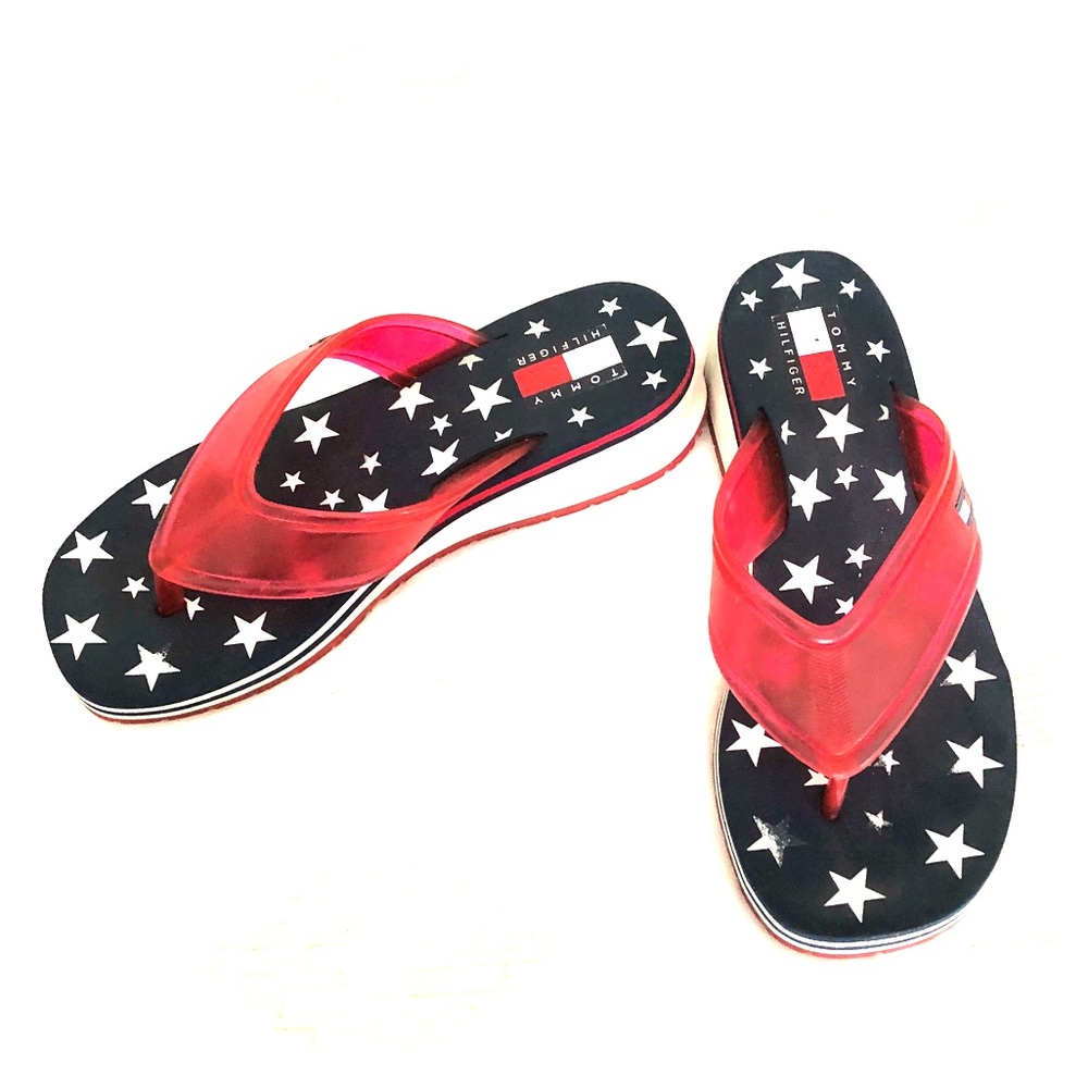 Tommy Hilfiger flip flops